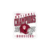 2025 Indiana Football National Champions Sticker