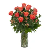 Autumn Glow Rose Bouquet