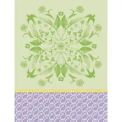 PORTE BONHEUR Green Tea Towel