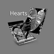 Black and White Hearts