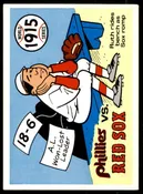 1915 Red Sox/Phillies/(Babe Ruth) 1970 Fleer Laughlin World Serie Blue Back #12