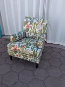 Southwestern Cactus Patterned Chair