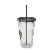 Sunsplash Tumbler with Straw, 16oz