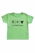 5# Logo Toddler Tee - Green