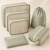 6-Piece Hospital Bag Packing Cube Set