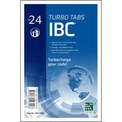 2024 IBC Turbo Tabs | Building Code Reference Guide...