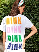 Shiraleah "Dink Dink Dink" T-Shirt, White