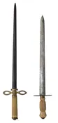 Lot 100: Two Hunting Knives