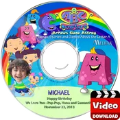 ABC Monsters - Single Episode Personalized Digital MP4