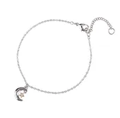 Delicate Celestial Charm Chain Bracelet