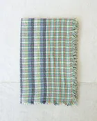 Epice Checkered Wool Scarf - 45cm x 140 cm