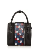 Kanji Small Leather Satchel