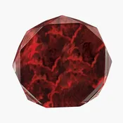 Acrylic Marble Octagon Award