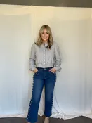 Avril Stud Jeans