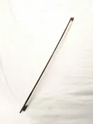 Nice Vintage 4/4 29" Round Stick Violin Bow 65 Grams Yellow Abalone Slide