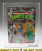 1989 Playmates TMNT Series 2 / 19 Back Casey Jones Action Figure AFA 85 NM+ (C80 B85 F85) #11125255