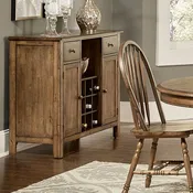 Carolina Crossing Server In Antique Honey