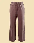 Brown Knit Pant