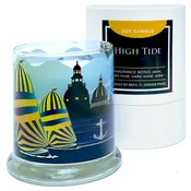New! Luxury Soy Candle, High Tide Fragrance with Gift Packaging