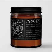 Zodiac / Birthday Candle I  Pisces (Feb. 19 - Mar. 20)