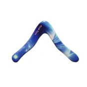 Aussie Fever "Space" Boomerang - Hand crafted woorden boomerang with Cosmic art!