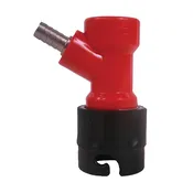 Pin Lock Disconnect Short (Liquid) 1/4" Barb