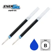 2 Pk Pentel LR10-C EnerGel Refills, 1.0 mm Bold, Blue