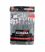 Boy's Boxer Shorts -  3pk Asst Colors - 91801