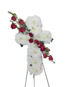 Heavenly Cross Sympathy Flowers