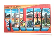 Greetings from Toledo Postcard