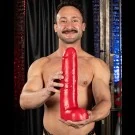 Erotixxx Toys Red Rocket - 40% Soft - Red