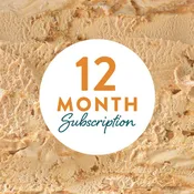 12 Month Subscription - Ice Cream Flavors of the Month Club
