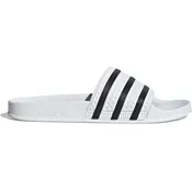 Adidas Adilette Slides - White / Core Black