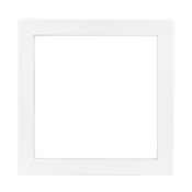 12x12 Wood Frame - White