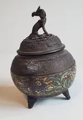 Antique Asian Incense Burner