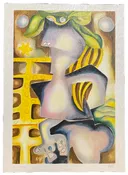 Alexandra Nechita 2003 Signed Limited Edition Lithograph Narcissus and Echo