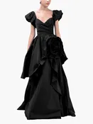 Abstract Taffeta Ballgown