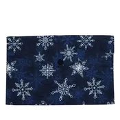 Blue Snowflakes - Fabric Envelope
