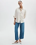 Andi Ankle Wide-Leg Jean