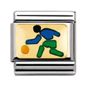 Authentic Nomination Link - Enamel - Basketball Player - Enamel