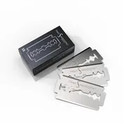 ThatsSmoooth Super Platinum Double Edge Blades — Safety Razor Blades for Black Men, Latino Men & Men of Color