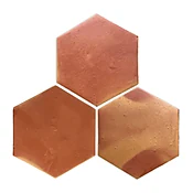 Hexagon Smooth Satin 12