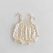 Benny Bow Strap Romper