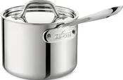 All-Clad D3 Stainless 3-Ply Bonded Sauce Pan with Lid