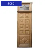 132″ Extra Tall Single Front Door