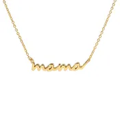 14kt Gold Plated Mama Necklace