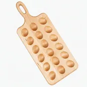 American Made Maple Wood 18 Deviled Egg Tray In-Stock