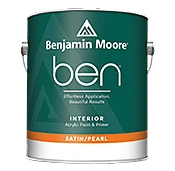 Ben® Interior Acrylic Paint & Primer - Satin/Pearl Gallon Sour Apple 401