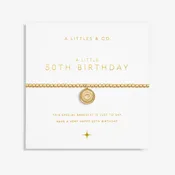 A Little '50th Birthday' Bracelet