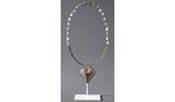 Anniversary Tin Heart Necklace